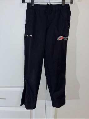 Junior Hurricanes Black CCM Team NHL Training Roller hockey pants sweatpants M